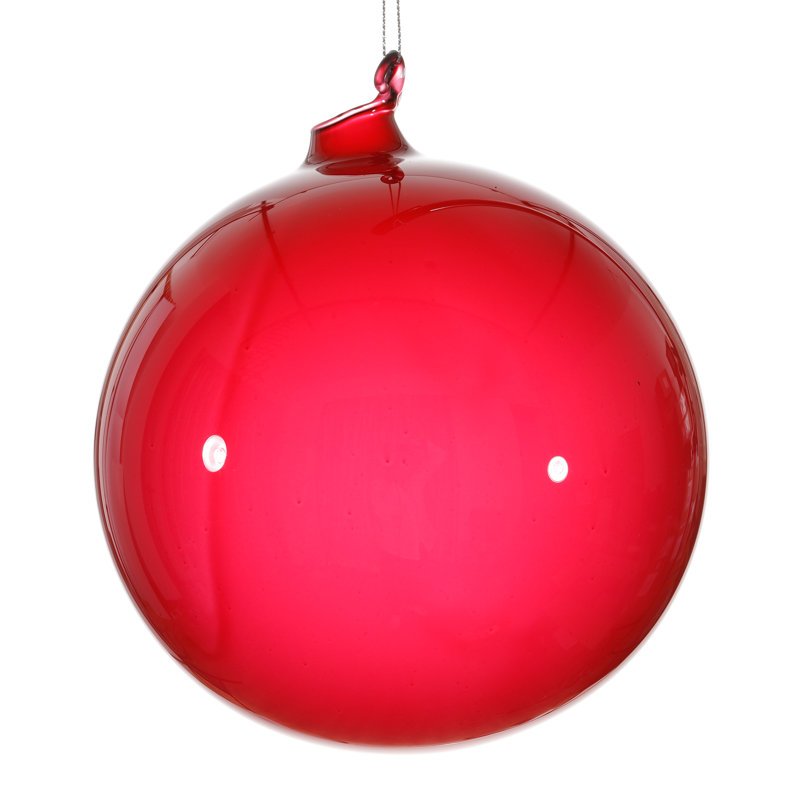 The Holiday Aisle Glass Ball Ornament Wayfair